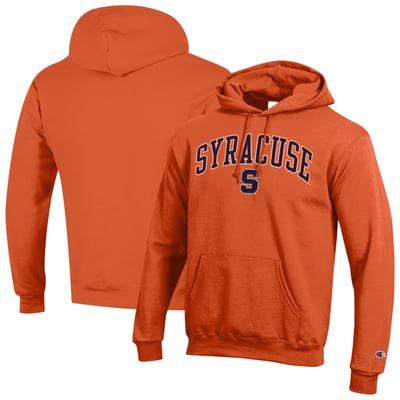  Syracuse Orange Champion Arch Over Logo Pullover Hoodie - Orange